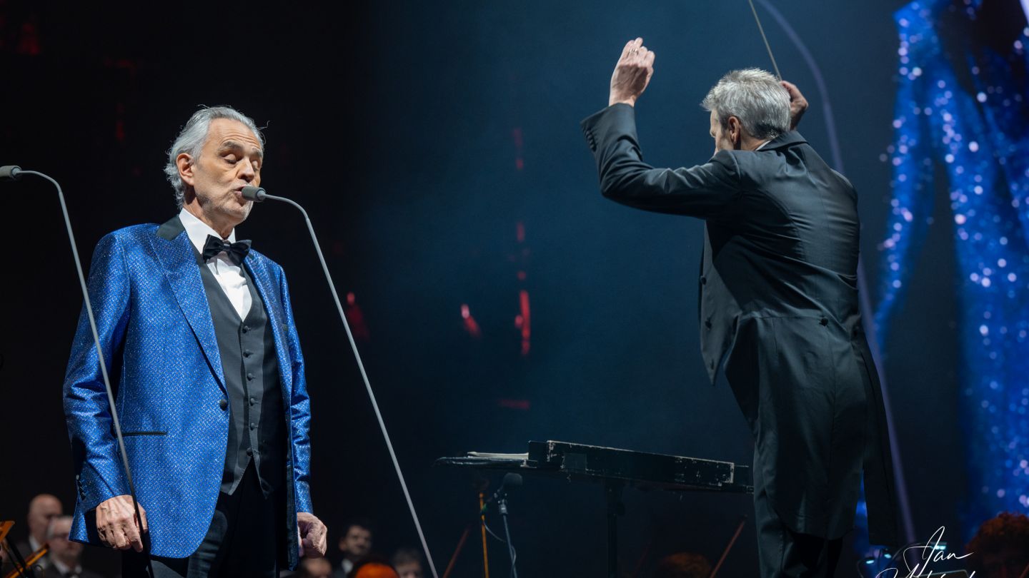 Andrea Bocelli celebrated his 30 year stellar career with the Czech National Symphony Orchestra